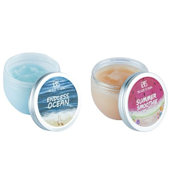 Moisturizer Body Jelly Lotion Summer Smoothie Vanilla Smooth Hydration 2 Pack E2 - Picture 1 of 10